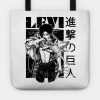 Levi Ackerman Tote Official Attack on Titan Merch