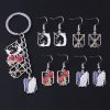 1Pcs Anime Attack On Titan Earring Akatsuki Organization Red Cloud Attack Wings Pendant Drop Earring Cosplay 1 - Attack On Titan Store