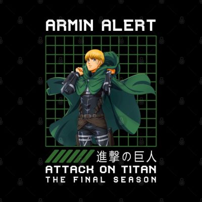 Armin Alert Ii Tapestry Official Attack on Titan Merch