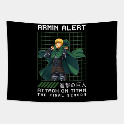 Armin Alert Ii Tapestry Official Attack on Titan Merch