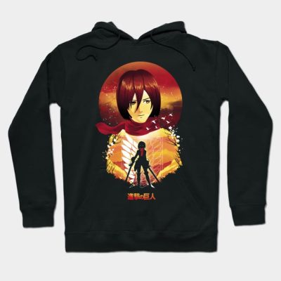 Mikasa Sunset Hoodie Official Attack on Titan Merch