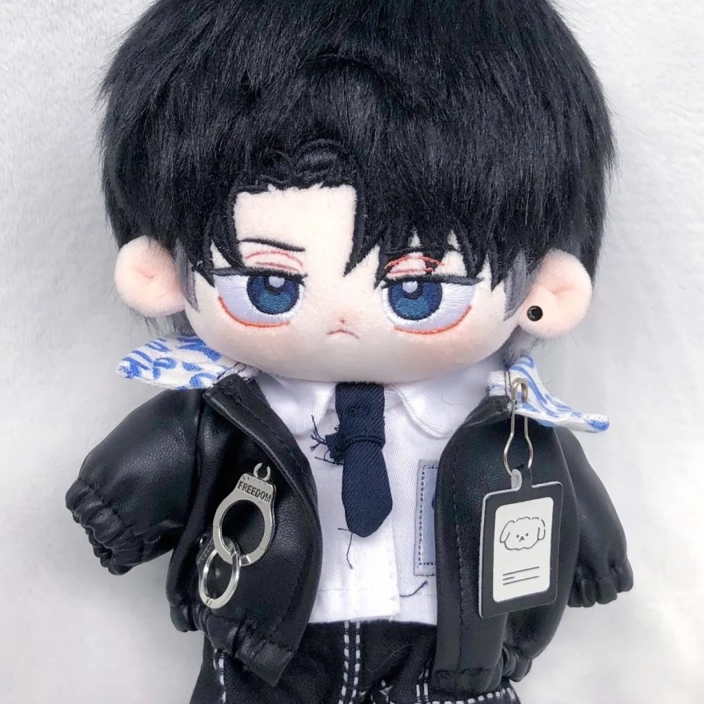 20CM Attack On Titan Levi Ackerman Cute Stuffed Plush Doll Body Cotton Dress Up Dolls Anime - Attack On Titan Store