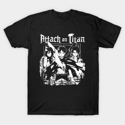 The Trio T-Shirt Official Attack on Titan Merch