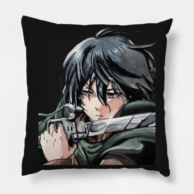 Mikasa Throw Pillow Official Attack on Titan Merch
