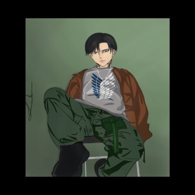 Levi Ackerman Tapestry Official Attack on Titan Merch