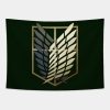 Wings Of Freedom Back Print Tapestry Official Attack on Titan Merch