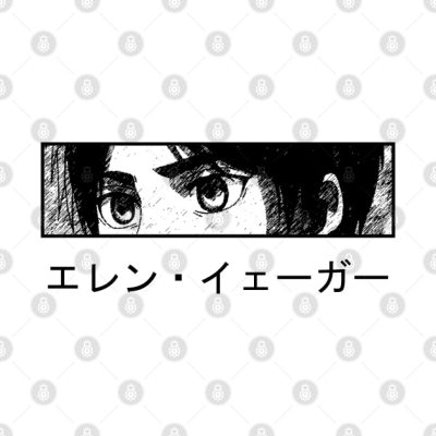 Eren Jaeger Eye 2 Pin Official Attack on Titan Merch