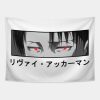 Levi Ackerman Red Eye Tapestry Official Attack on Titan Merch