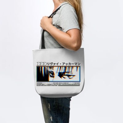 Levi Ackerman Glitch Tote Official Attack on Titan Merch