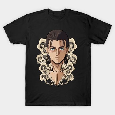 Attack On Titan Anime Eren Yeager T-Shirt Official Attack on Titan Merch