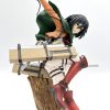 29cm ARTFX J Attack on Titan Anime Figure Mikasa Ackerman Action Figure Shingeki no Kyojin Levi 3 - Attack On Titan Store