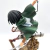 29cm ARTFX J Attack on Titan Anime Figure Mikasa Ackerman Action Figure Shingeki no Kyojin Levi 4 - Attack On Titan Store