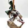 29cm ARTFX J Attack on Titan Anime Figure Mikasa Ackerman Action Figure Shingeki no Kyojin Levi 5 - Attack On Titan Store