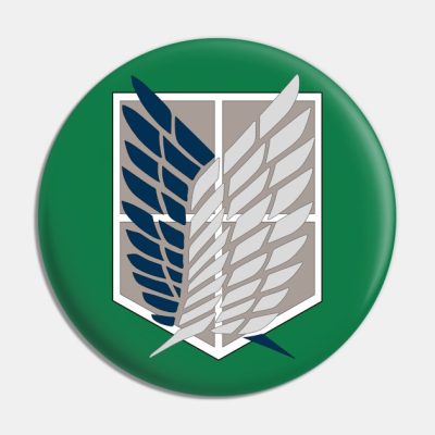 Wings Of Freedom Back And Front Pin Official Attack on Titan Merch