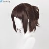 35cm Hange Zoe Cosplay Attack on Titan Final Season 4 Hange Zoe Wig Dark Brown Hair 3 - Attack On Titan Store