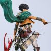 36cm Attack On Titan Anime Figure Rival Shingeki no Kyojin Levi Ackerman Action Figure Mikasa Ackerman 5 - Attack On Titan Store