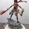 36cm Mikasa Ackerman Attack On Titan Anime Figure Rival Shingeki no Kyojin Levi Ackerman Action Figure 2 - Attack On Titan Store