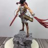 36cm Mikasa Ackerman Attack On Titan Anime Figure Rival Shingeki no Kyojin Levi Ackerman Action Figure 3 - Attack On Titan Store