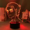 3d Lamp Anime Attack on Titan Eren Yeager for Room Decor Light Battery Powered Kids Birthday 1 - Attack On Titan Store