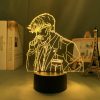 3d Lamp Anime Attack on Titan Zeke Yeager for Room Decor Light Battery Powered Kids Birthday - Attack On Titan Store