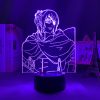 3d Lamp Anime Attack on Titan hange zoe for Room Decor Light Battery Powered Child Birthday 1 - Attack On Titan Store