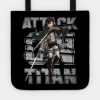 Levi Ackermann Tote Official Attack on Titan Merch