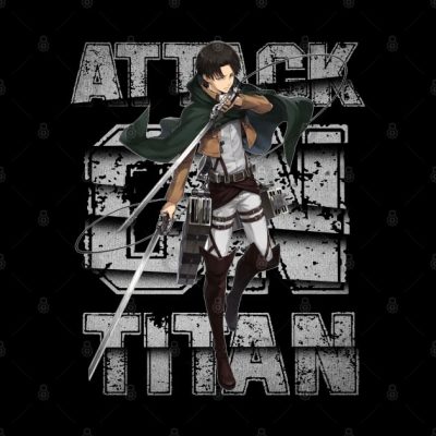 Levi Ackermann Tapestry Official Attack on Titan Merch