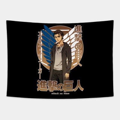 Attack On Titan Eren Yeager Tapestry Official Attack on Titan Merch