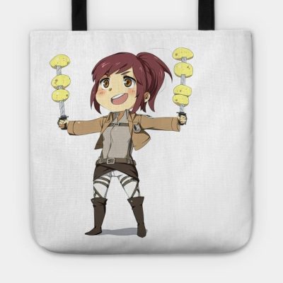 Potato Girl Sasha Braus Attack On Titan Anime Atta Tote Official Attack on Titan Merch