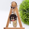 9 Styles Attack on Titan Keychain Shingeki no Kyojin Key Chain Acrylic Cartoon Pendant Accessories Keyring 3 - Attack On Titan Store