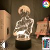 Acrylic Table Lamp Anime Attack on Titan for Home Room Decor Light Cool Kid Child Gift - Attack On Titan Store