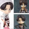 Anime 10CM Game Attack on Titan Eren Jaeger 375 Levi Rivaille Ackerman 390 417 Cleaning Ver 1 - Attack On Titan Store