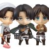 Anime 10CM Game Attack on Titan Eren Jaeger 375 Levi Rivaille Ackerman 390 417 Cleaning Ver 5 - Attack On Titan Store