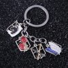 Anime Attack On Titan Keychain Trainee Survey Corps Military Police Garrison Regiment Logo Pendant Key Chain - Attack On Titan Store