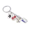 Anime Attack On Titan Keychain Trainee Survey Corps Military Police Garrison Regiment Logo Pendant Key Chain 2 - Attack On Titan Store