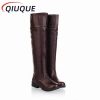 Anime Attack on Titan Cosplay Long Boots Shingeki no Kyojin Women Over the Knee Boots Eren 5 - Attack On Titan Store