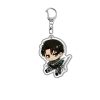 Anime Attack on Titan Levi Ackerman Eren Jaeger Keychain Cosplay Keychains pendant key chain Key Ring 1 - Attack On Titan Store