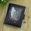 Anime Attack on Titan Survey Corps Wings of Liberty Short Wallet Jiyuu No Tsubasa Comic Coin 1 - Attack On Titan Store