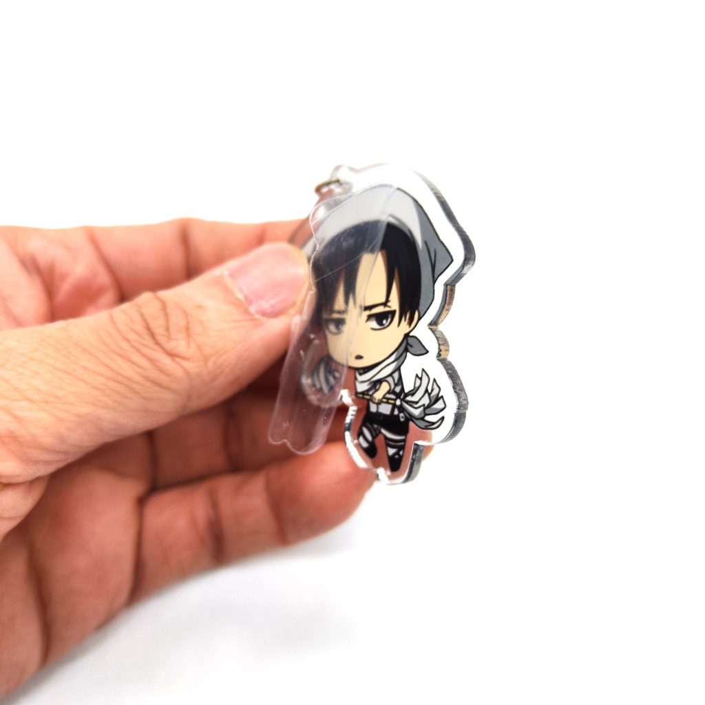 Anime Keychain Attack on Titan Cute Cartoon Keychain Car Accessories for Men Bag Pendant Shingeki No 2 - Attack On Titan Store