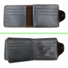 Attack on Titan Shingeki No Kyojin Coffee Color Short Wallet Men s Fold Over PU Button 4 - Attack On Titan Store