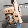 Attack on Titan Shingeki no Kyojin Eren Scouting Legion Bag Cartoon Canvas Backpack Cosplay Unisex Travel 5 - Attack On Titan Store