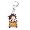 Classic Anime Attack on Titan Keychain Lovely Shower Barrel Series Figures Key Chain Backpack Car Accessories 4 - Attack On Titan Store