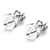 Japanese Anime Attack On Titan Comics Anime Stainless Steel Piercing Ear Stud Earrings For Womens Enamel 4 - Attack On Titan Store