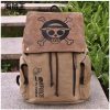 Japanese Anime Backpack Shoulder Bag Demon Slayer Tokyo Ghoul Attack On Titan Printing Casual Canvas Bag 1 - Attack On Titan Store