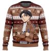 Levi Ackerman Attack on Titan men sweatshirt FRONT mockup - Attack On Titan Store