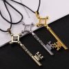 SUMENG 2023 Attack On Titan Necklace Eren Key Shingeki No Kyojin Pendant Fashion Vintage Retro Anime - Attack On Titan Store