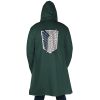 Scouting Regiment Attack on Titan AOP Hooded Cloak Coat BACK Mockup - Attack On Titan Store