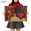 TIE LER Anime Attack on Titan Poster Kraft Paper Vintage Posters Home Room Art Wall Stickers - Attack On Titan Store