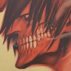 TIE LER Anime Attack on Titan Poster Kraft Paper Vintage Posters Home Room Art Wall Stickers 4 - Attack On Titan Store
