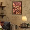 TIE LER Attack On Titan Japanese Cartoon Comic Kraft Paper Wall Stickers Bar Poster Decorative Painting 5 - Attack On Titan Store